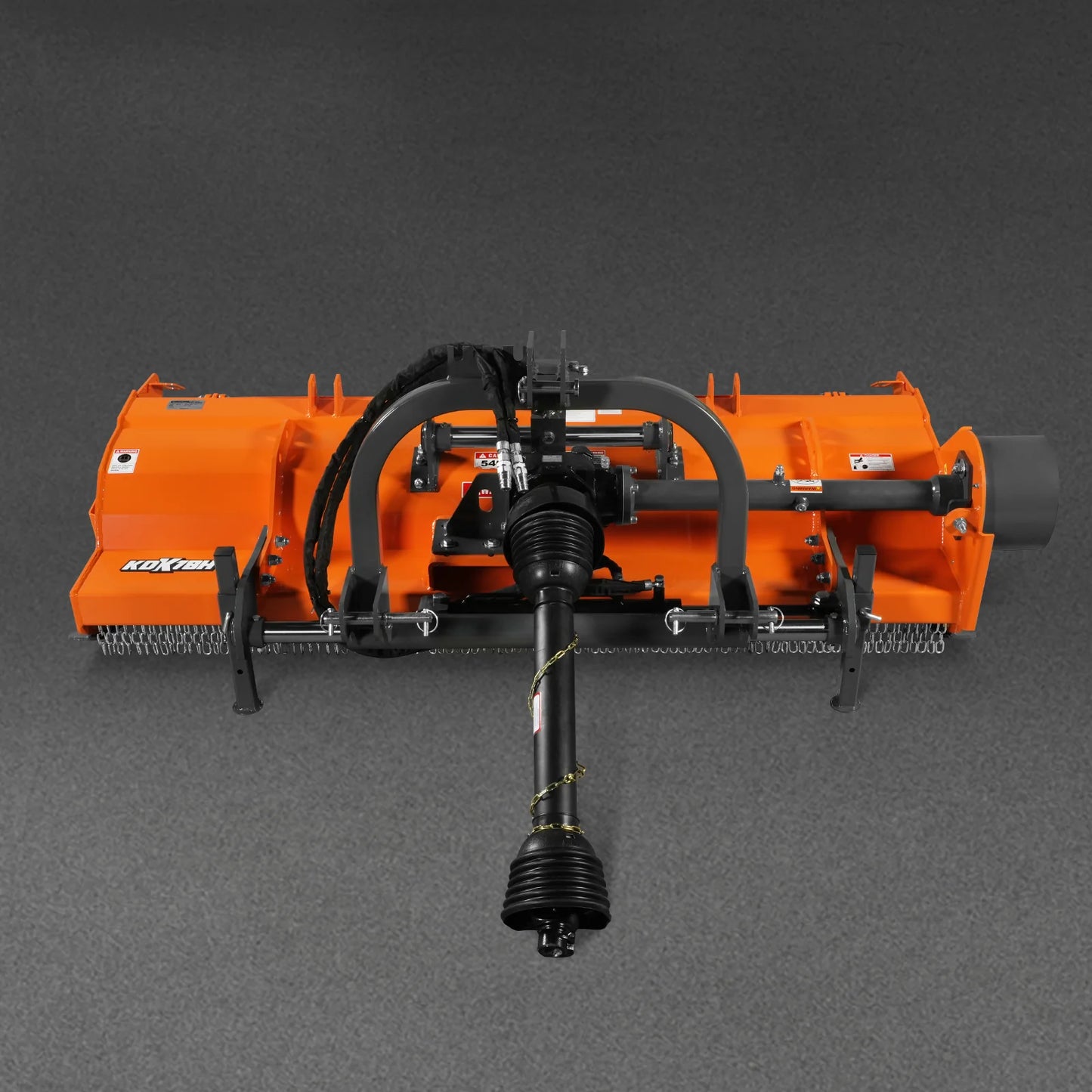 78" Heavy Duty PTO Flail Mower with Hydraulic Side Shift 3 Point 50-85 hp, KDK78H