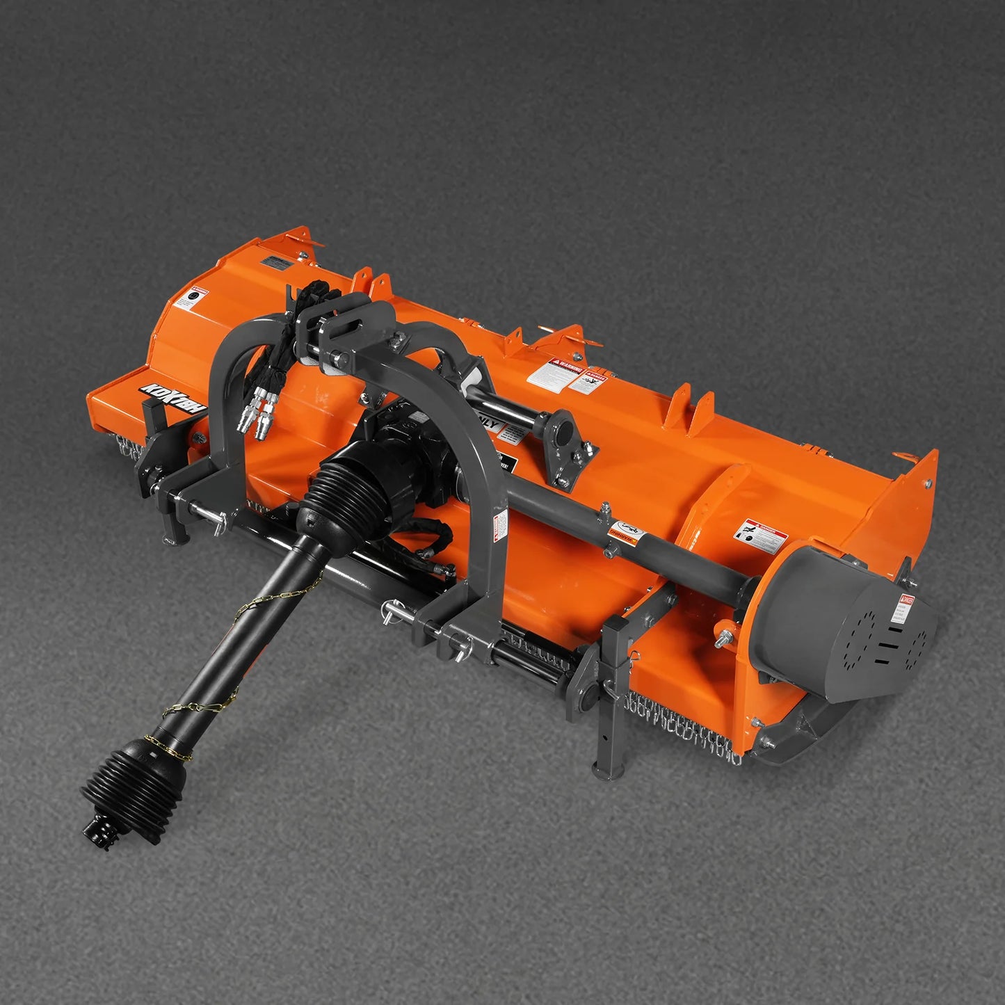 78" Heavy Duty PTO Flail Mower with Hydraulic Side Shift 3 Point 50-85 hp, KDK78H