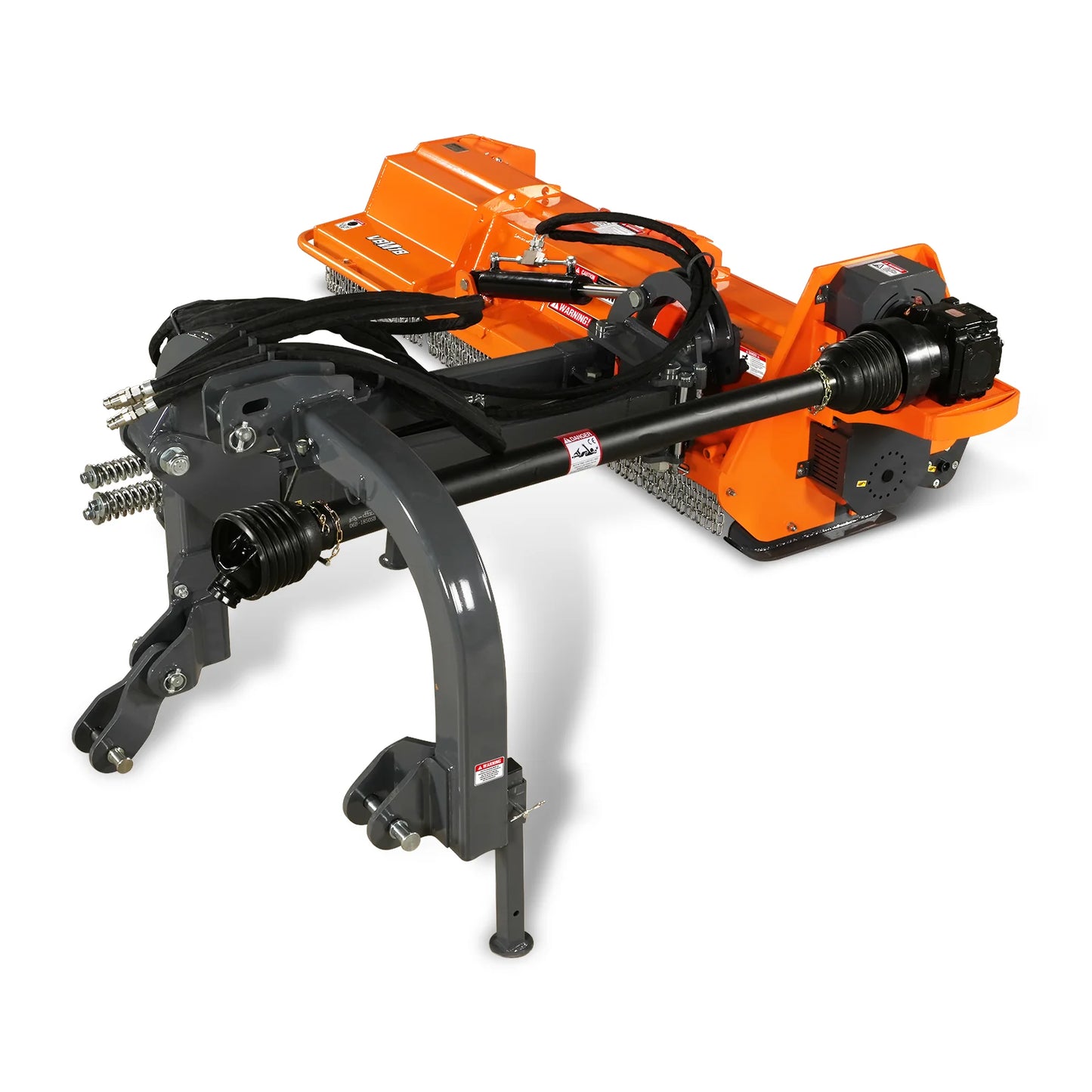 78" Heavy Duty 3 Point Offset Ditch Bank Verge Flail Mower Italy CMR Gearbox, 80-110HP, PTO Driven, VBM78