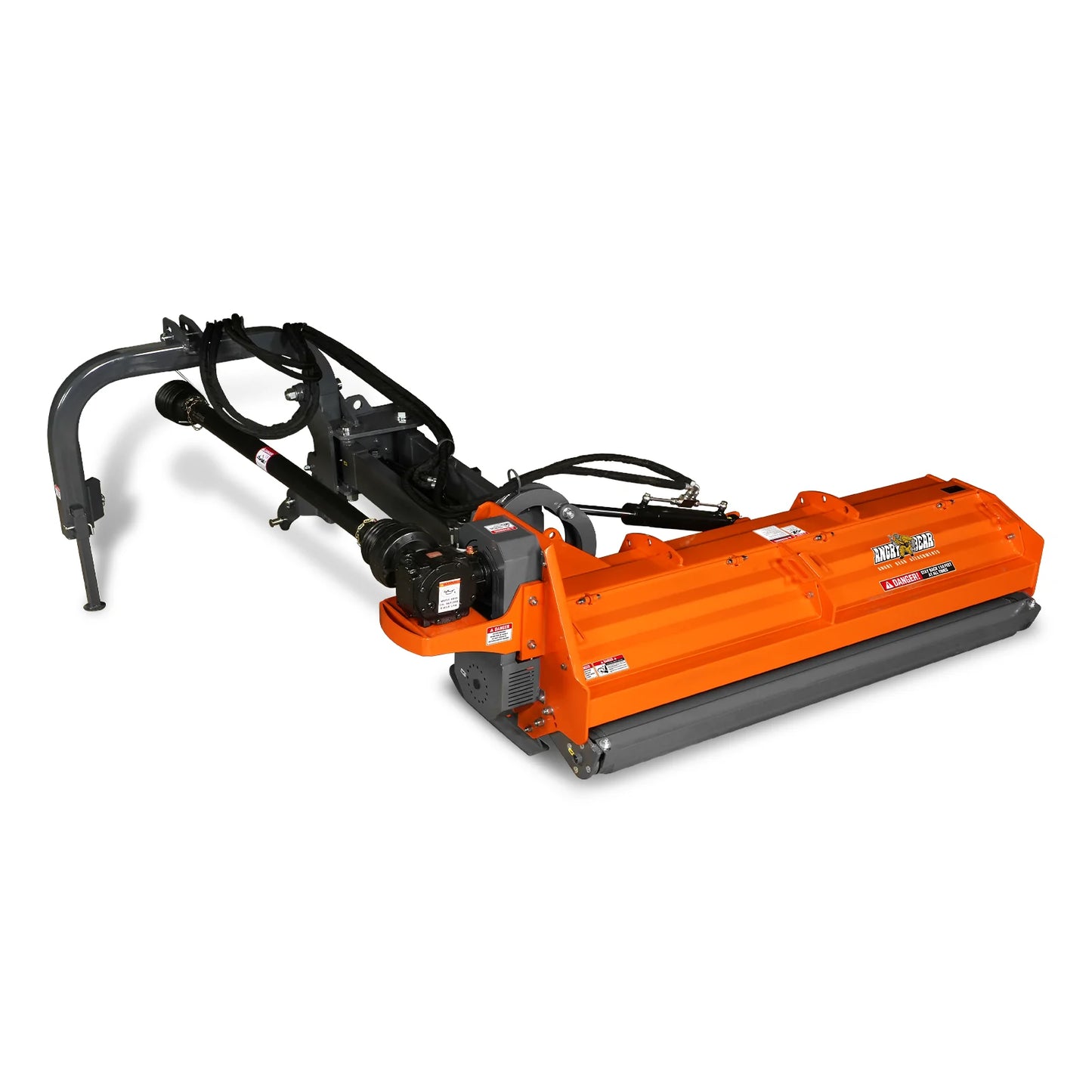 78" Heavy Duty 3 Point Offset Ditch Bank Verge Flail Mower Italy CMR Gearbox, 80-110HP, PTO Driven, VBM78