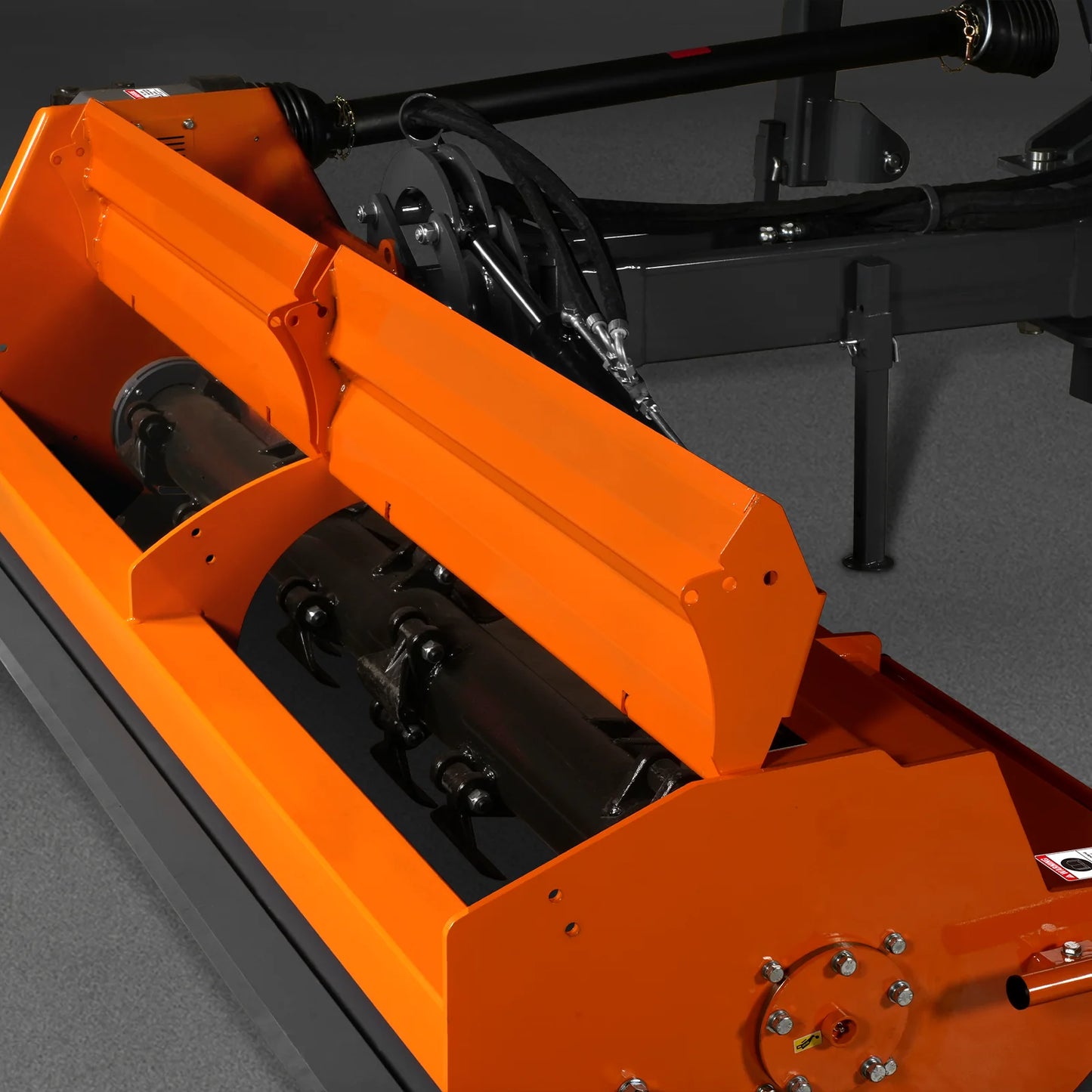 78" Heavy Duty 3 Point Offset Ditch Bank Verge Flail Mower Italy CMR Gearbox, 80-110HP, PTO Driven, VBM78