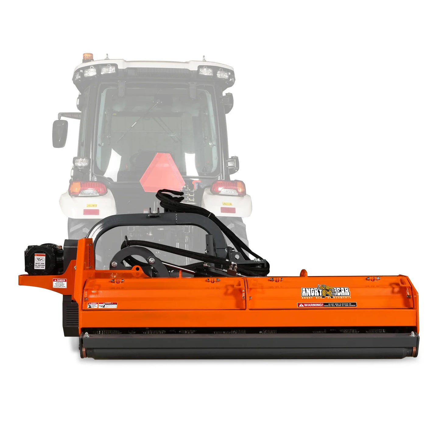 78" Heavy Duty 3 Point Offset Ditch Bank Verge Flail Mower Italy CMR Gearbox, 80-110HP, PTO Driven, VBM78