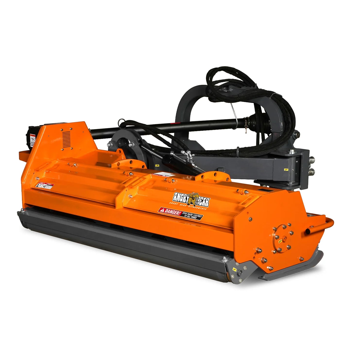 78" Heavy Duty 3 Point Offset Ditch Bank Verge Flail Mower Italy CMR Gearbox, 80-110HP, PTO Driven, VBM78