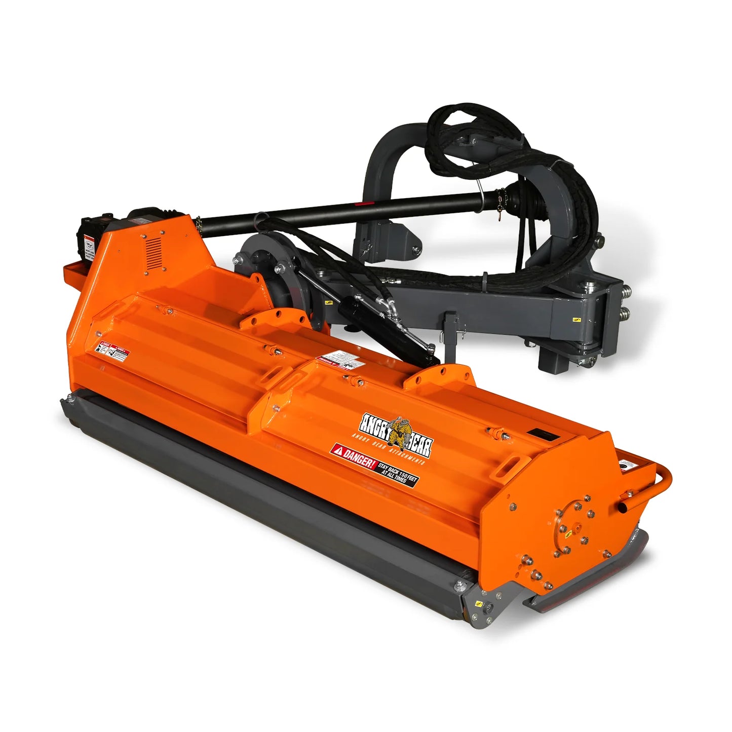 78" Heavy Duty 3 Point Offset Ditch Bank Verge Flail Mower Italy CMR Gearbox, 80-110HP, PTO Driven, VBM78