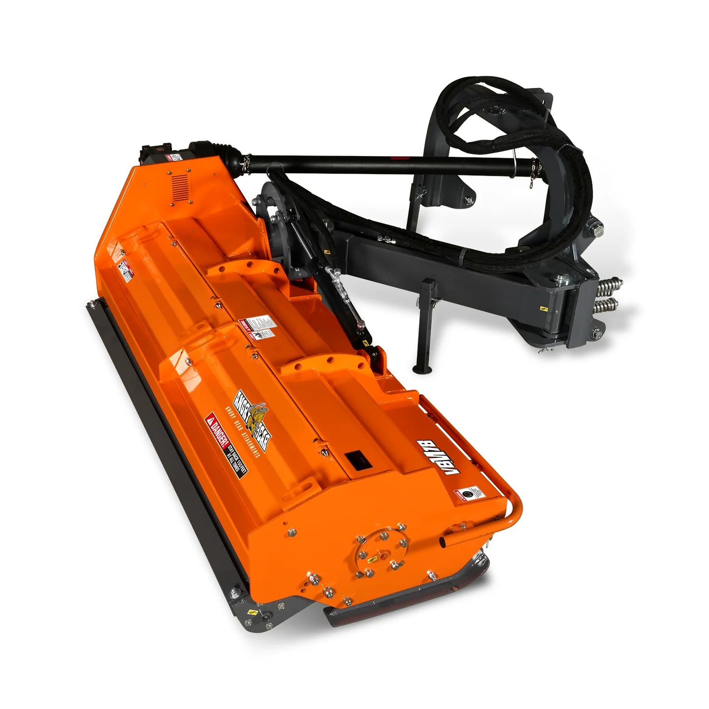 78" Heavy Duty 3 Point Offset Ditch Bank Verge Flail Mower Italy CMR Gearbox, 80-110HP, PTO Driven, VBM78