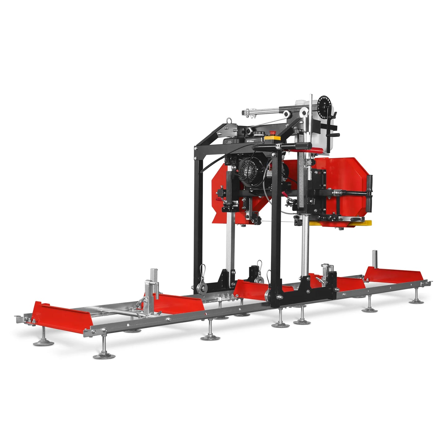 18" Portable Sawmill, 212cc 7HP Gasoline Engine, 15" Board  Width, 10' Track Length , SM-18