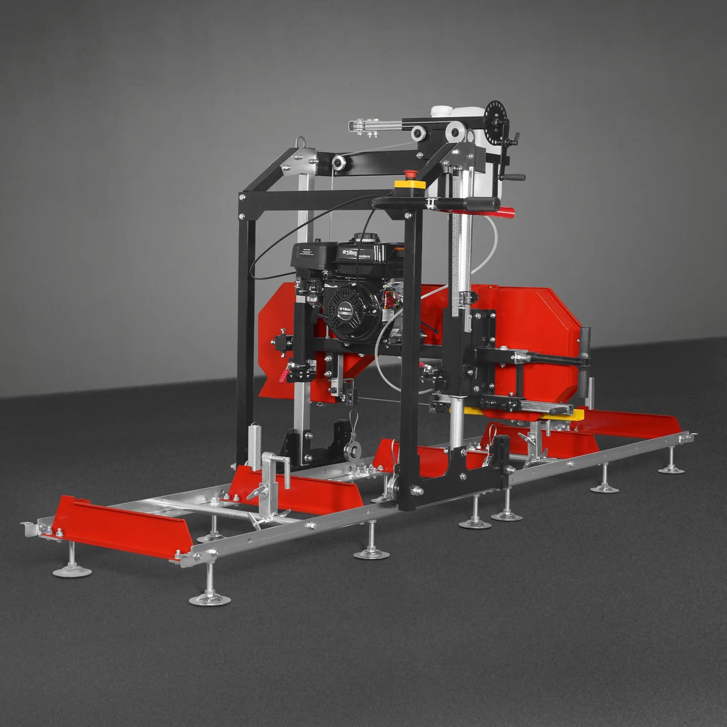 18" Portable Sawmill, 212cc 7HP Gasoline Engine, 15" Board  Width, 10' Track Length , SM-18