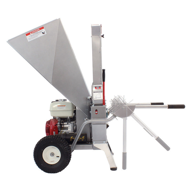 Dosko 4 In. Brush Chipper with Honda GX390 Engine (13-21T-13H)