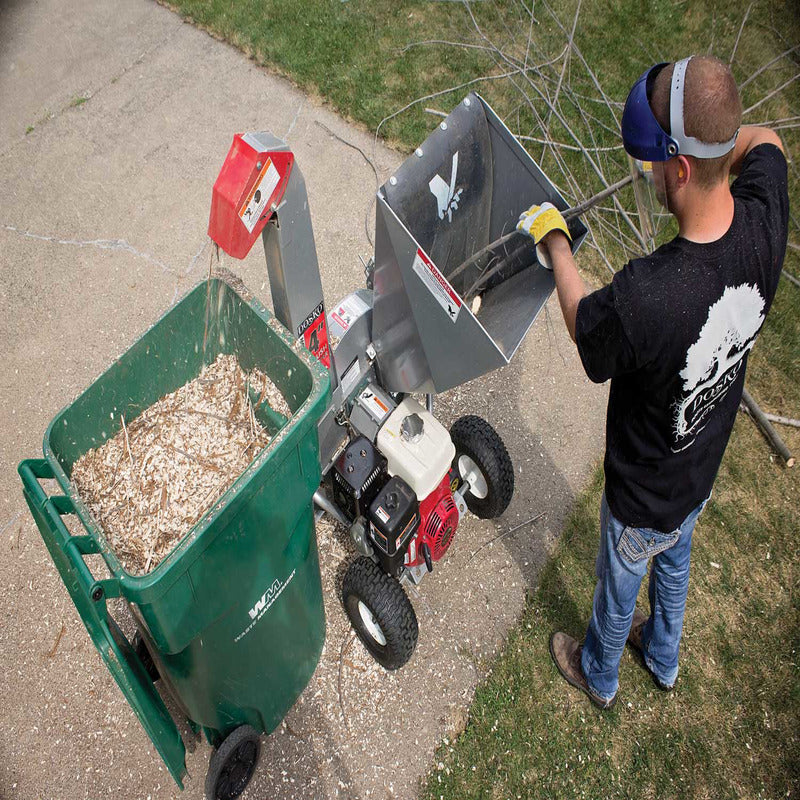 Dosko 4 In. Brush Chipper with Honda GX390 Engine (13-21T-13H)