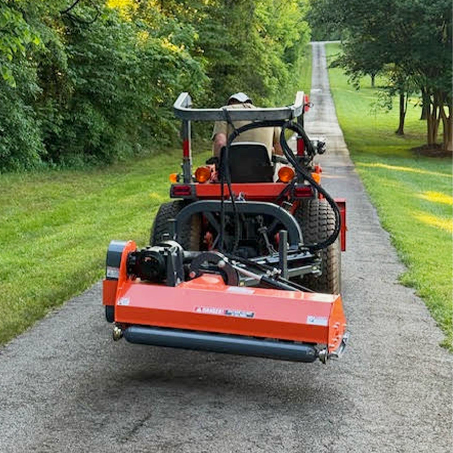 48" Standard 3 Point Offset Flail Ditch Bank Mower, 25-50HP, VAM48